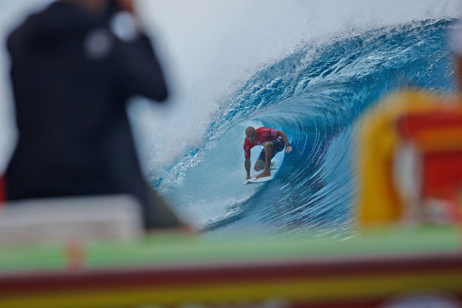 The Annual Outerknown Tahiti Pro Surfs into The Islands of Tahiti Surf
