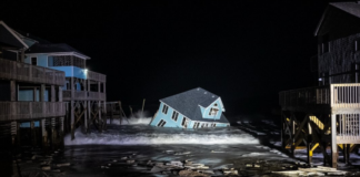 Outer Banks House Collapses Into Ocean Overnight, the 20th Since September