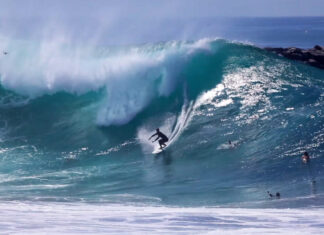 The Wedge, Huntington, Trestles, Malibu: 10 Minutes of Footage From a Massive South Swell