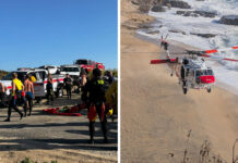 Santa Cruz Lifeguards Conducted Multiple Rescues as South Swell Pounded the Coast