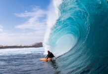 Australian Slab Surfer Dylan Robertson Uses Art to Honor His Native Heritage