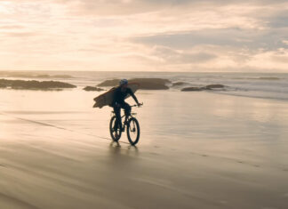 Johanna Brebner Cycles, Surfs Across New Zealand in ‘Spaces in Between’