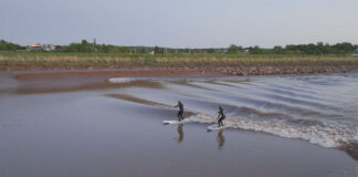 Ben Gravy Surfed a Crazy Tidal Bore for 19 Minutes Straight