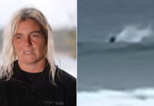 Shark Attack Reminicent of Mick Fanning’s J-Bay Viral Moment Filmed In Blurry Footage