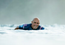 Kelly Slater Has a Formidable Challenge Ahead of Him in Tahiti