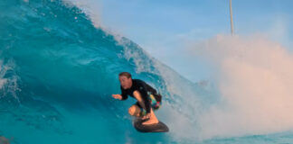 Jamie O’Brien and Crew Test Out DSRT Surf on Soft-Tops