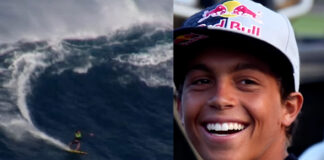 Kai Lenny Posts Throwback Clip to Surfing Jaws With Laird Hamilton at 16