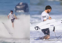 Alonso Correa Broke His Board Then Got the Wave of The Day at the US Open