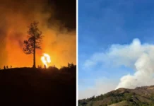 A Second Fire Ignites in Big Sur, Closing Highway 1 Again