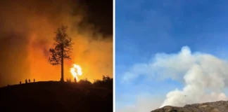 A Second Fire Ignites in Big Sur, Closing Highway 1 Again