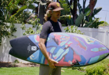 Rob Machado and Artist Todd DiCiurcio Collaborated on a Limited Edition Surfboard