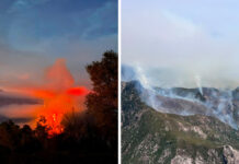 Highway 1 Reopened in Big Sur, But the Timber Fire Expanded Over the Weekend