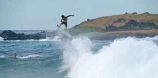 Zeke Lau Rode a Rarely Surfable Wave on Oahu’s East Side