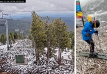 Mt. Bachelor Gets September Snow