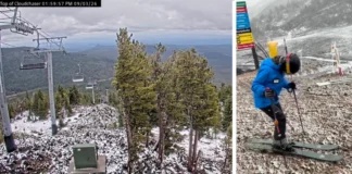 Mt. Bachelor Gets September Snow