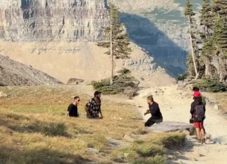 Two Hikers Lost Their Minds When Called Out for Going Off Trail in Glacier National Park