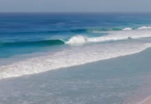 Jamie O’Brien Traveled to an Undisclosed Location to Surf Sand-Bottom Barrels
